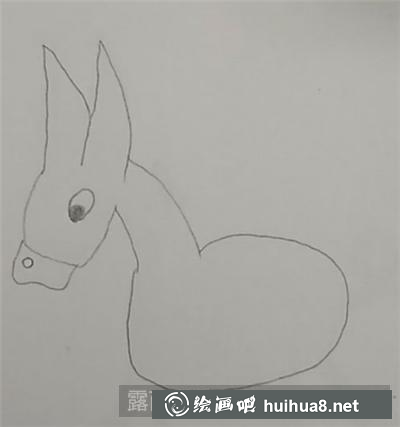 3 小毛驴身体绘制步骤3