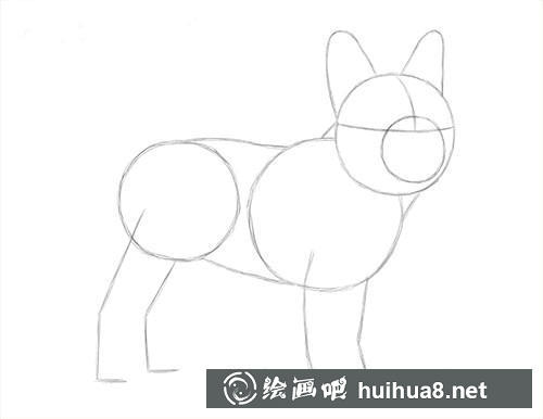 小兔子水彩画步骤3 步骤3