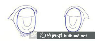 动漫眼睛闪耀