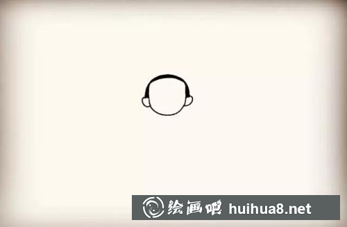 2 哪吒耳朵和头发绘制步骤