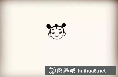 4 哪吒刘海和辫子绘制步骤