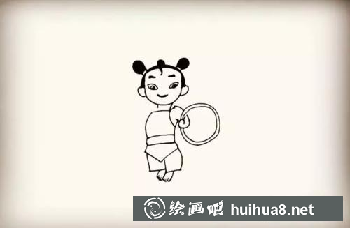 7 哪吒手臂和乾坤圈绘制步骤