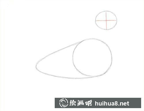 海鸥素描步骤1