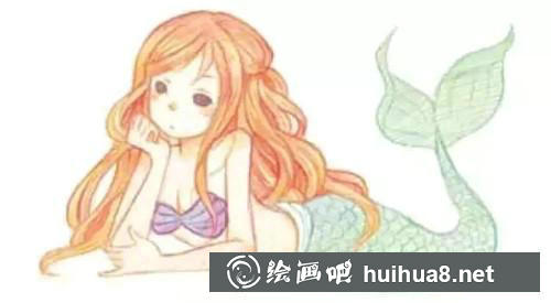 美人鱼上色