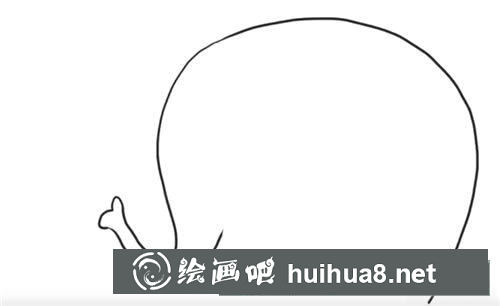 大象简笔画图片