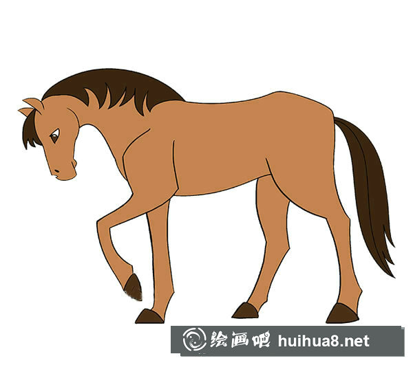 骏马简笔画图片2