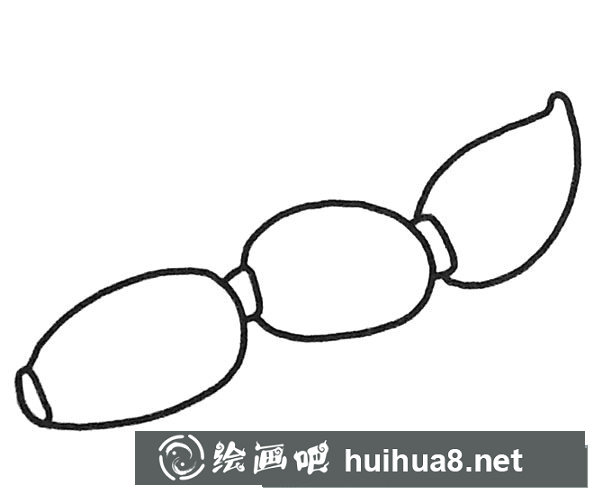莲藕简笔画图片2