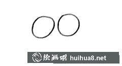 卡通蜗牛简笔画步骤教程