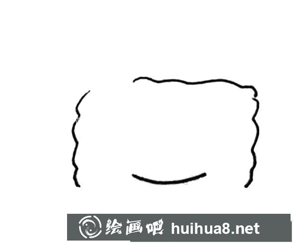 可爱的绵羊简笔画步骤