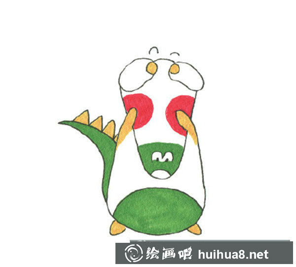 鳄鱼儿童画教案