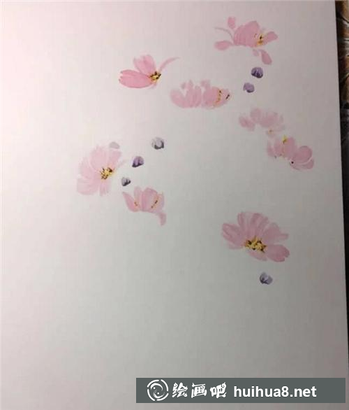 秋英绘画步骤3
