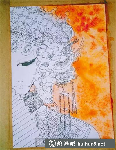 京剧花旦画3