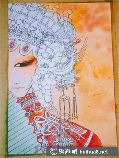 京剧花旦画5