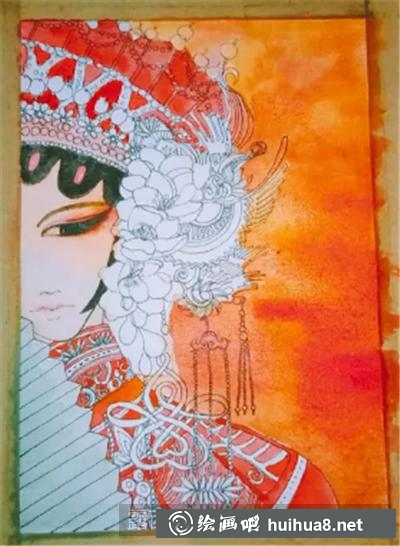 京剧花旦画7