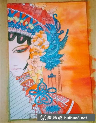 京剧花旦画10