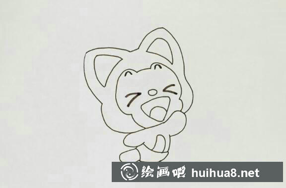 阿狸简笔画怎么画?阿狸简笔画教程