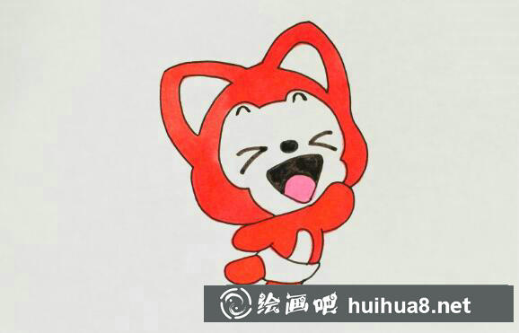 阿狸简笔画怎么画?阿狸简笔画教程
