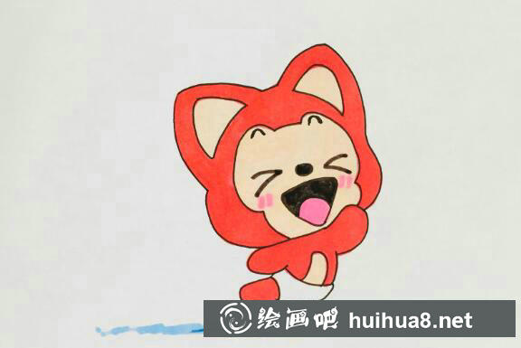 阿狸简笔画怎么画?阿狸简笔画教程
