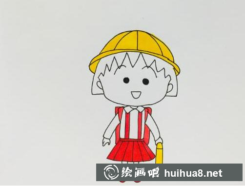 樱桃小丸子上色步骤