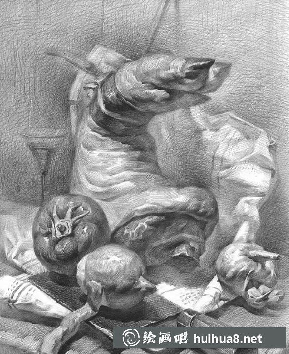 素描静物2