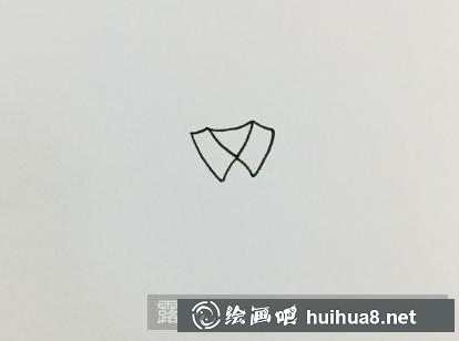 儿童服饰领口绘制步骤