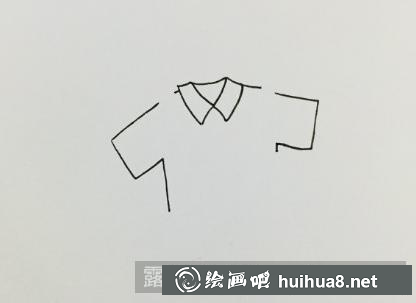 儿童服饰轮廓绘制步骤