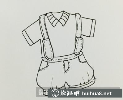 儿童服饰纹理绘制步骤