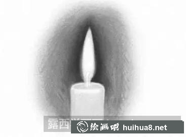 蜡烛明暗关系