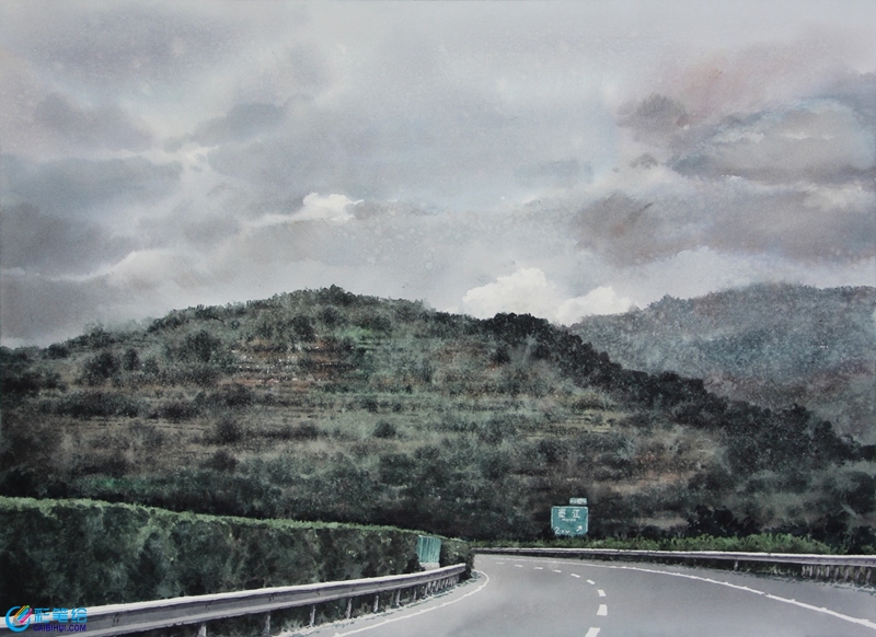 水彩画公路 水彩画公路-7