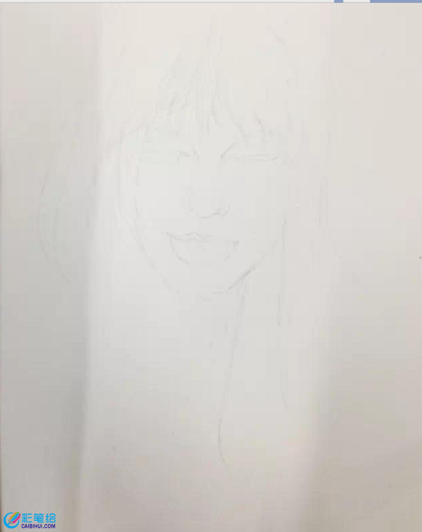 彩铅画：手把手教你画明星(泰勒)的图解教程