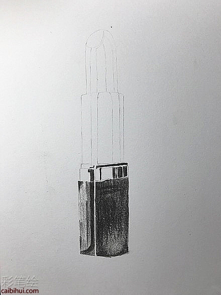 唇膏怎么画?彩铅画唇膏教程