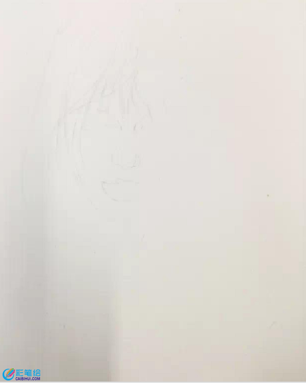 彩铅画：手把手教你画明星(泰勒)的图解教程
