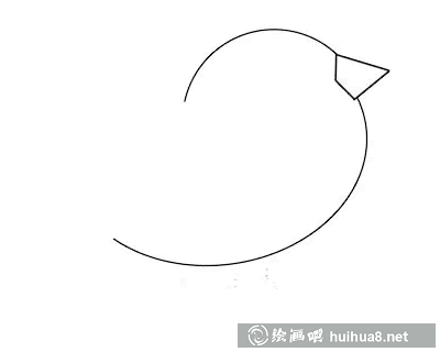 卡通小鸟简笔画动画