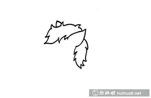 幼儿小马简笔画儿童画怎么画 简单可爱小马简笔画教学画法