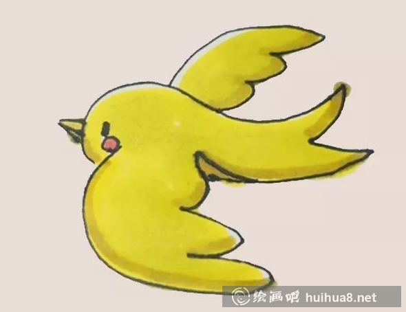 小鸟简笔画